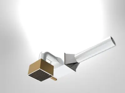 Exhaust Ducting 3D print model