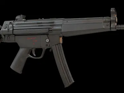 MP5A5 V2 3D model
