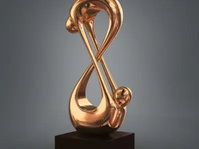 Abstract  Figurine  3D print model