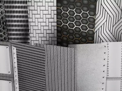 Sci Fi  Industrial Textures  Pack Collection Vol 1 Texture