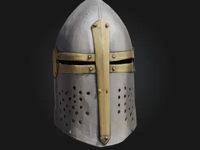 Crusader Helm 3D model