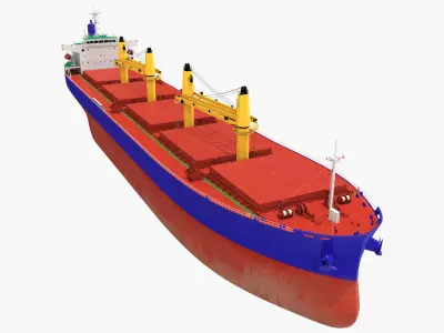 Marine Cargo Ship 3D model