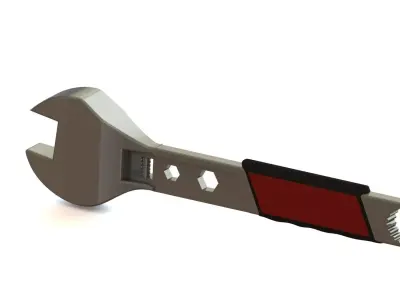 Mechanical key 3D model