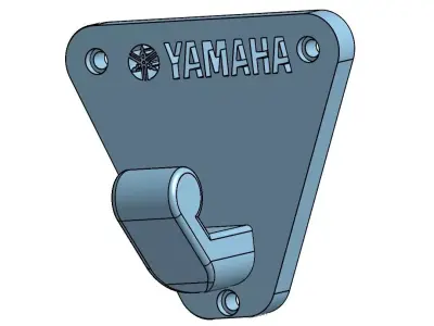Helmet hanger yamaha 3D print model