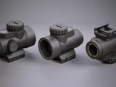 MRO RedDot Low-poly 3D model