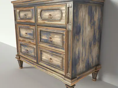 Chest of drawers Free 3D model