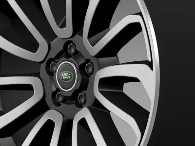 RangeRover V8 rim 3D model