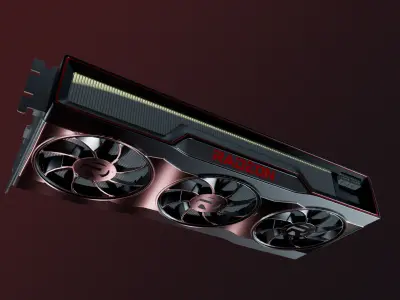 Big Navy Radeon RX6000 3D model