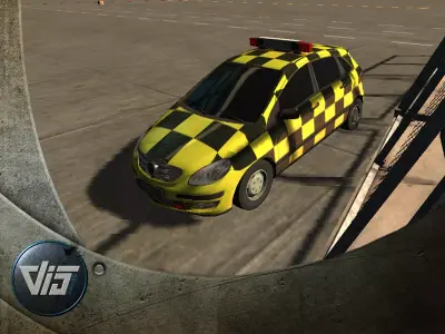 Airport vehicles 3D model