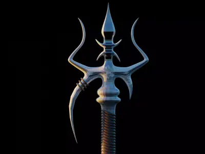 Trident 3D model purchase