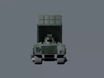 Missile Launcher V1 3D model