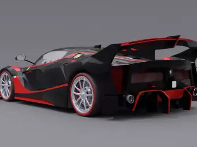 Ferrari FXX K Evo 3D model