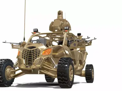 MAVERICK  X 3 4X4 Low-poly 3D model