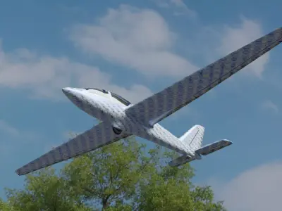 Gilder glider 3D model