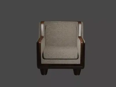 High Poly Tweed Fabric 3d Asset Fully Textured PBR Materials 3D model