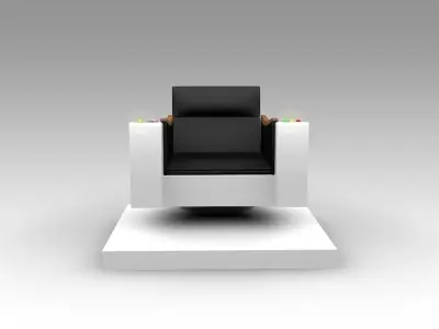 Captains Chair  Free 3D model