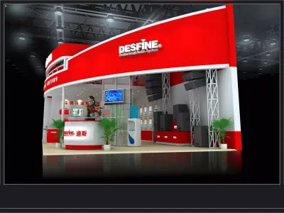 Exhibition - Area -6X12-3DMAX2009-020 3D model