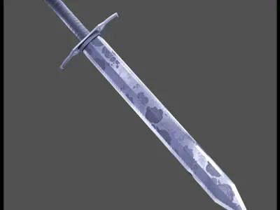 General Sword Low-poly 3D model