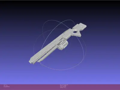 Murder Drones Finale Heavy Railgun 3D model