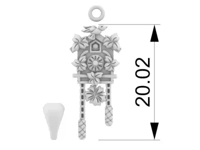 Cuckoo Clock - Cuco 3D print model