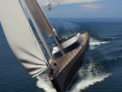 Kokomo superyacht 3D model