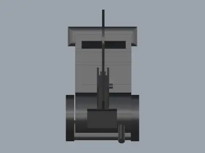 Horizontal Band Saw Machine  3D model