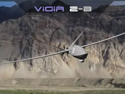 UAV DRNE VIGIA Low-poly 3D model