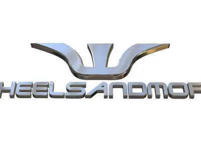 wheelsandmore logo 3D model