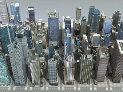 New York / Times Square 3D model