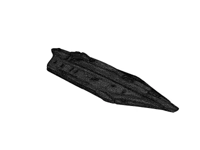 Futuristic SciFi Spaceship Fighter Model 3D model
