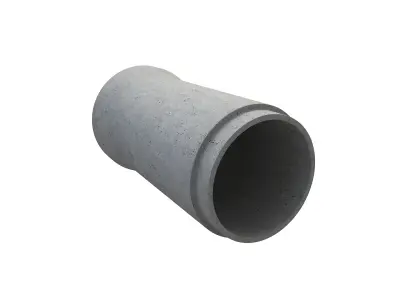 Concrete Pipe 3D model order
