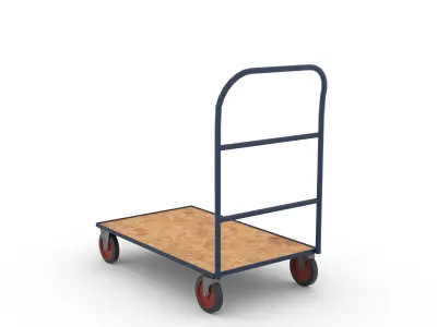 Picking trolleys - 3 samples 3D model
