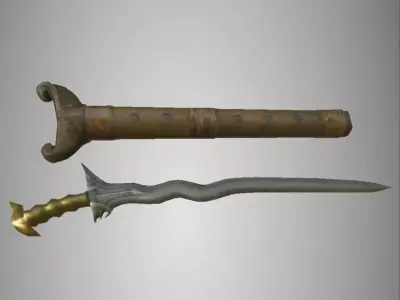 Kalis Sword 3D model