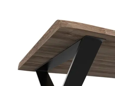 Dining table 3D model purchase