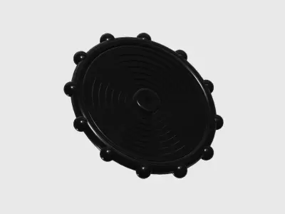 Cessna 150 Trim Wheel 3D print model