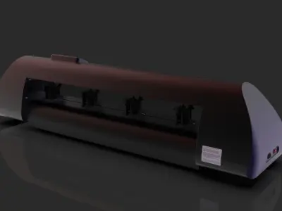 Roland Advanced Cutting Plotter Free low-poly 3D model