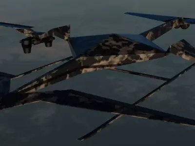 Drone Free 3D model 3