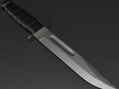 Fighting Utility Knife 3D model