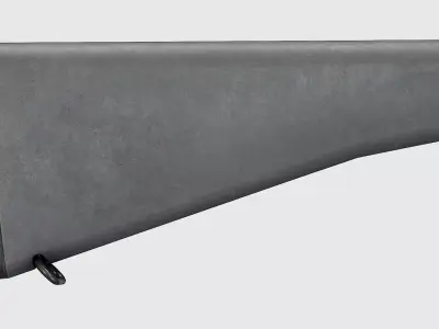 A2 Buttstock - Replica Low-poly 3D model