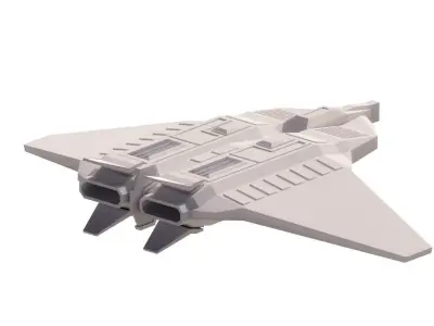 Spaceship-spacecraft-Ultra16 3D model
