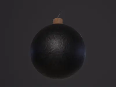 Bomb Ball 3D Model Low-poly 3D model