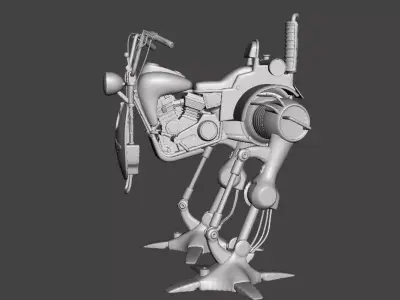 Dragon Ball Vehicle 3D Model 3D print model