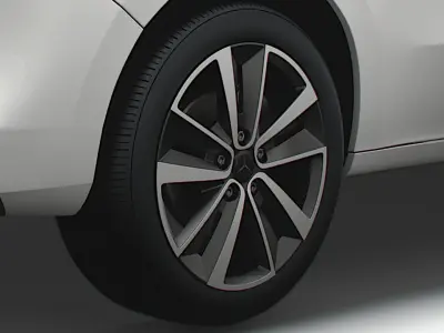 Mercedes Benz T klasse 2023 wheel 3D model