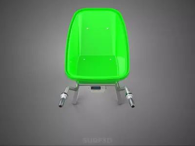 ELECTRIC WHEEL BARROW WHEELBARROW MOTOR GARDEN YARD HAULING FARM 3D model