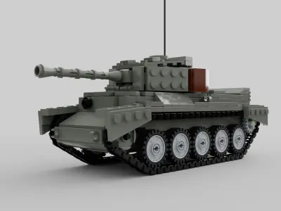 LEGO Cromwell Tank  3D model