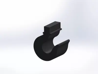 C Kanca hook 3D model