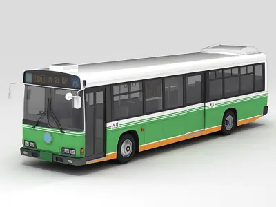 tobus (city bus) 3D model