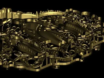 temple jewellery 3D print model purchase