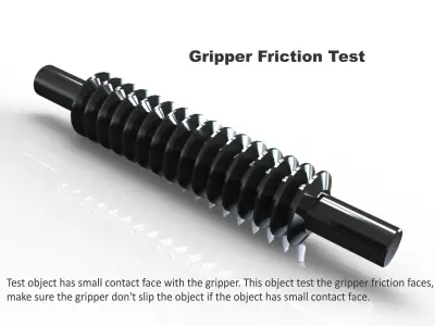 ROBOT GRIPPER TEST OBJECT SET Free 3D model