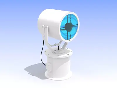Ship Searchlight  3D model